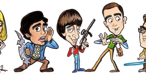 Теория большого взрыва мультяшные