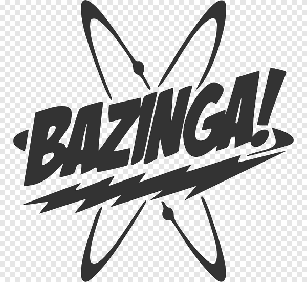 Наклейка Bang теория большого взрыва