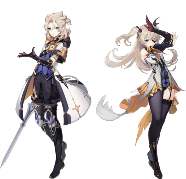 Альбедо раскраска Геншин