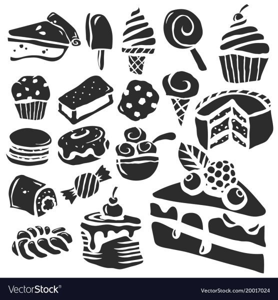 Булочка эскиз