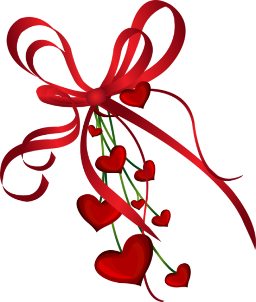 Сердечки на день Валентина