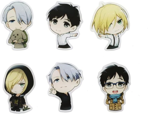 Аниме Юрий на льду чибики