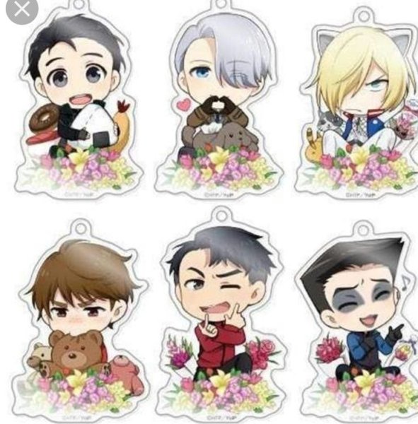 Стикеры Yuri on Ice