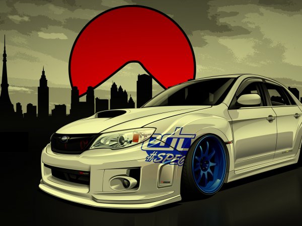 Субару Импреза вектор