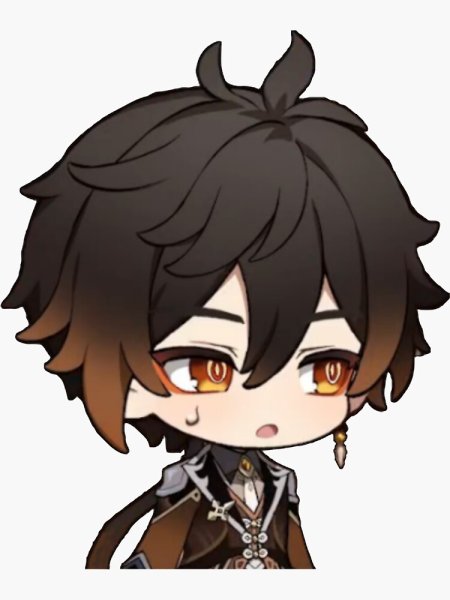 Чжун ли Чиби стикер