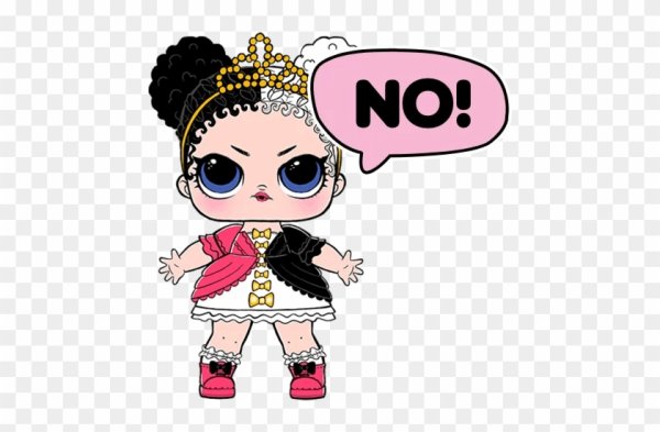 Куклы ЛОЛ надпись на белом фоне