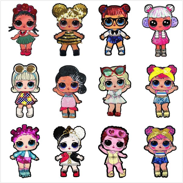 Наклейки куклы ЛОЛ