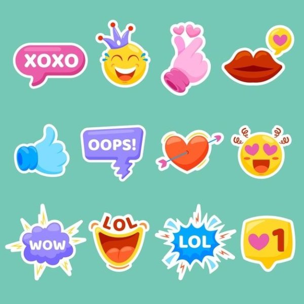 Стикеры ЛОЛ куклы