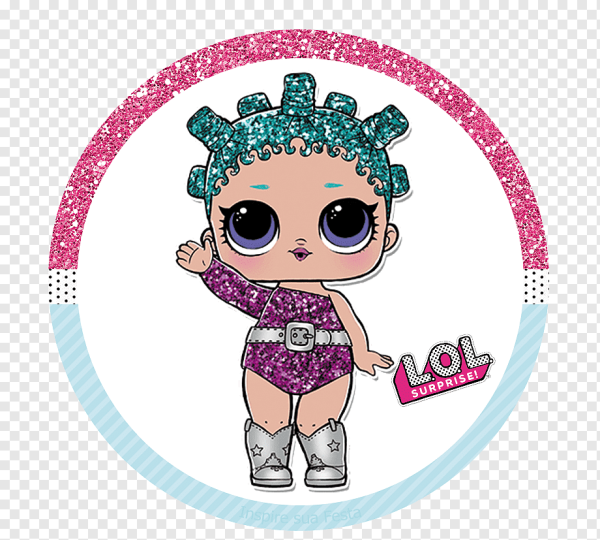 Кукла ЛОЛ надпись