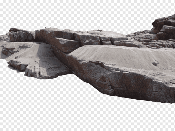 Скала на белом фоне