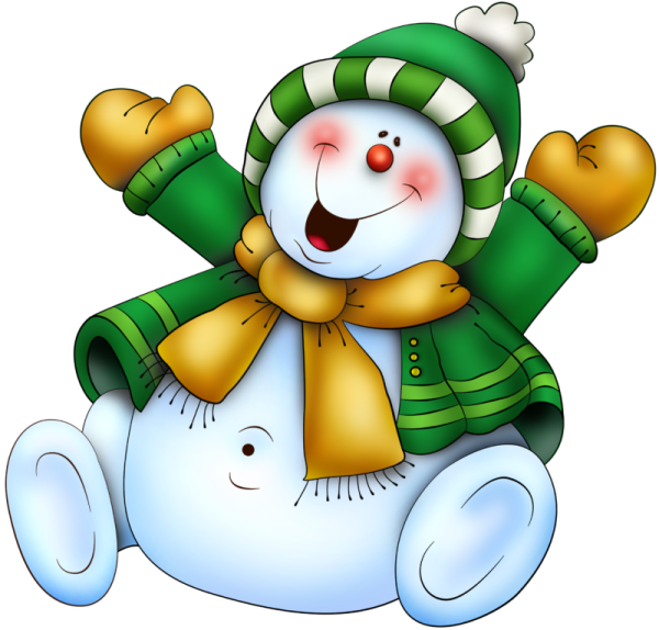 Поздравления на снегу