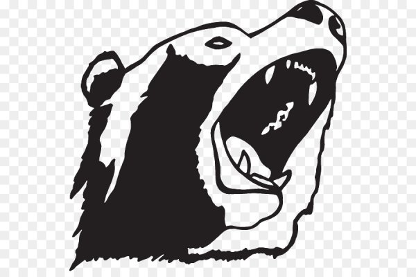 Медведь растровое изображение