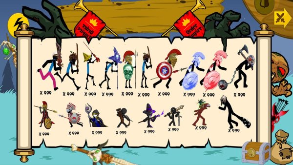 Игра Stick War Legacy герои