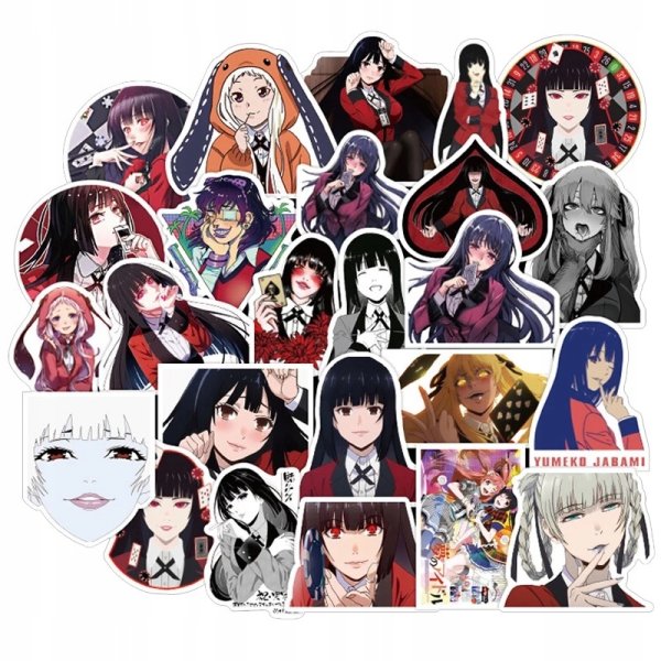 Kakegurui наклейки аниме