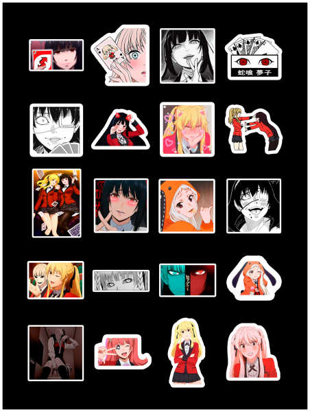 Наклейки Безумный азарт