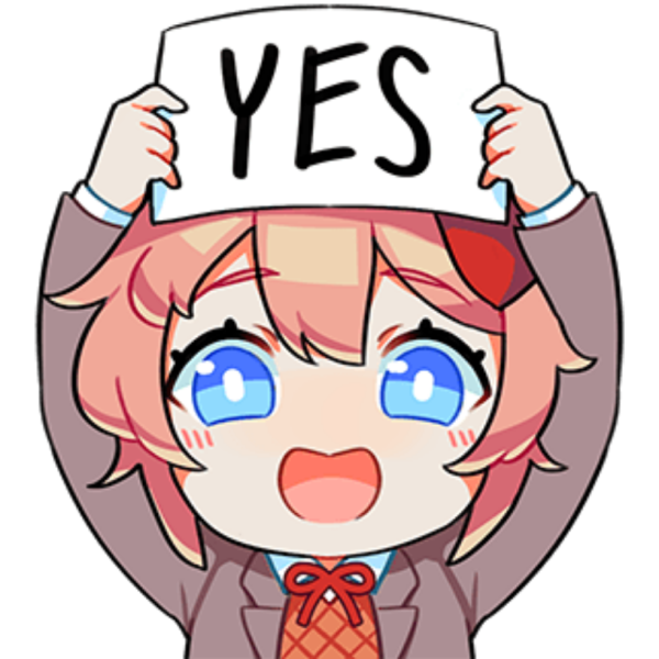 Стикеры ДДЛК для телеграм Моника