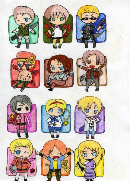 Резидент ивел 8 Чиби