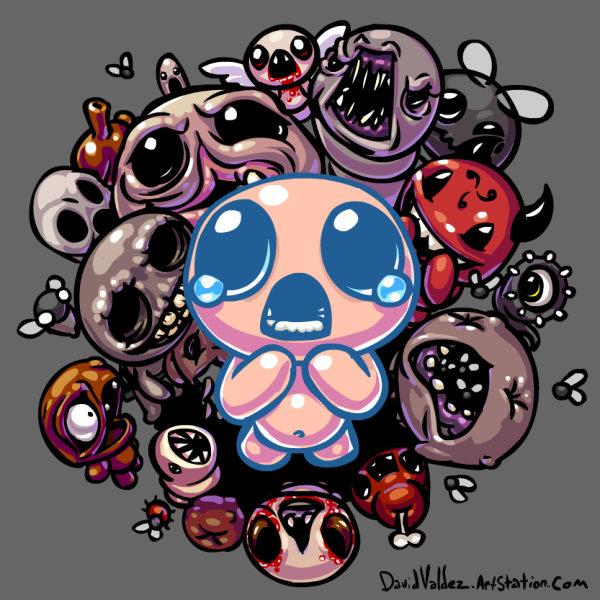 The Binding of Isaac наклейки