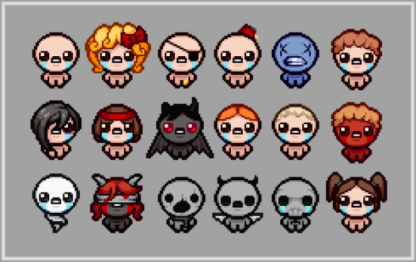 The Binding of Isaac эмодзи для дискорда