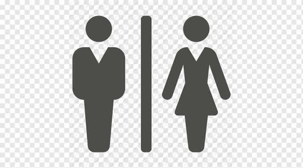 Служебный туалет значок