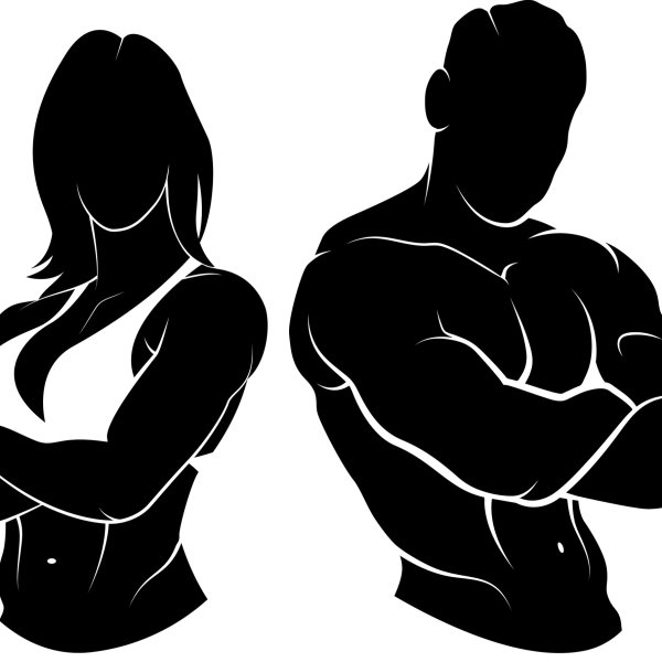 Тренер силуэт