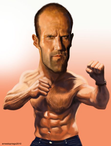 Джейсон Стэтхэм шарж