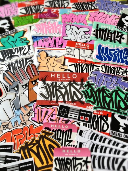 Наклейки для распечатки Теги