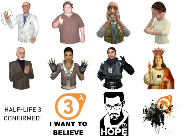 Стикеры халф лайф 2