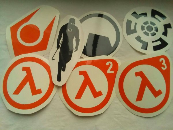 Наклейка (стикер) half-Life