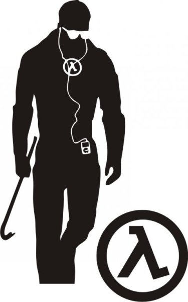 Наклейки half Life