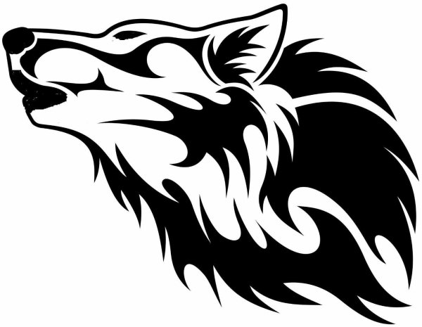 Голова волка