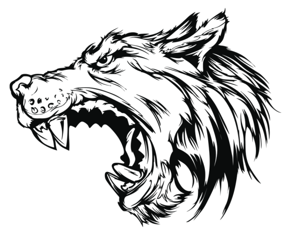 Забавные злые собаки арт вектор