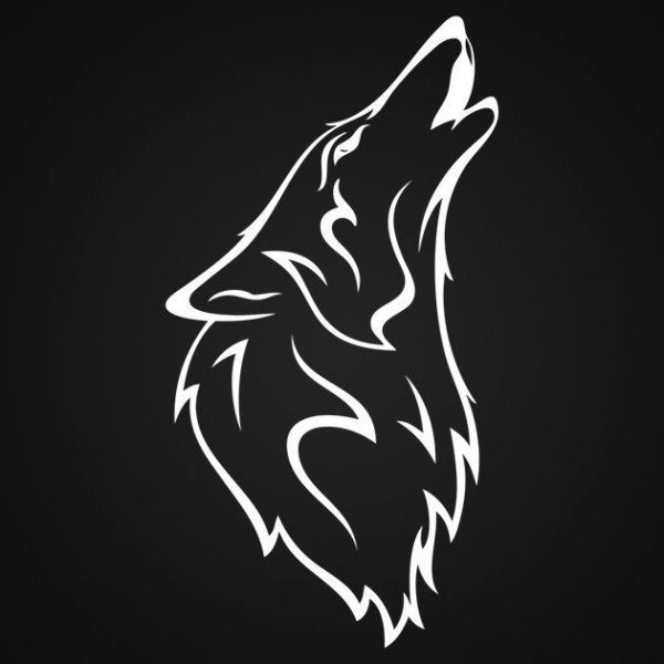 Наклейки Волков крутые