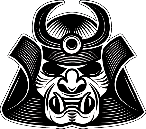 Самурайские наклейки