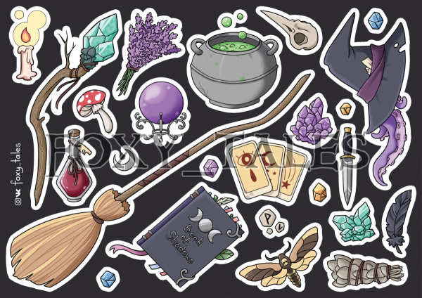 Стикер паки для распечатки