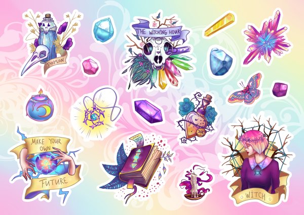 Космические наклейки для детей