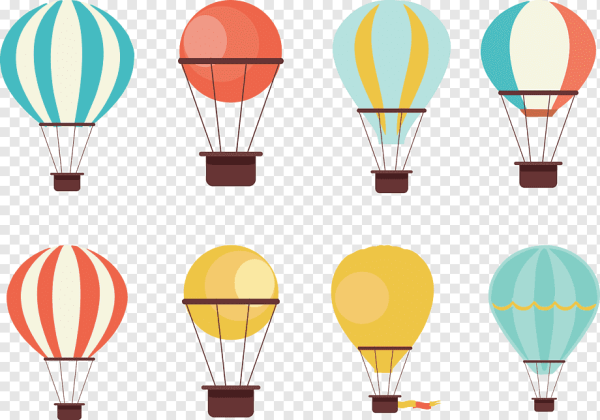 Воздушный шар наклейка