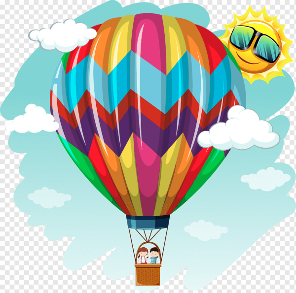 Цветной воздушный шар