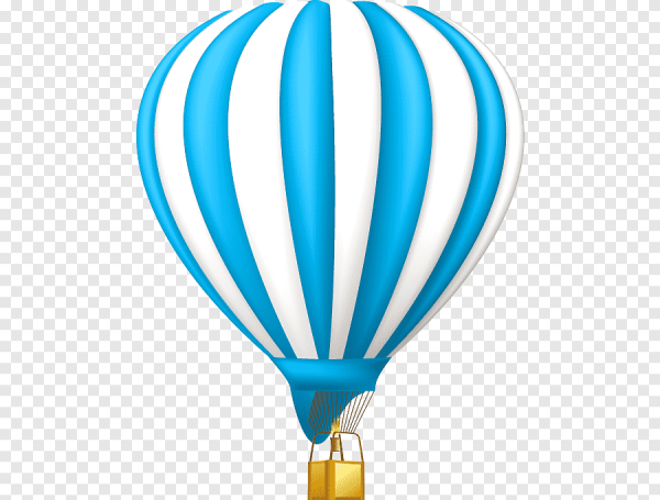 Воздушный шар силуэт