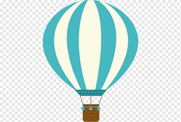 Воздушный шар на белом фоне