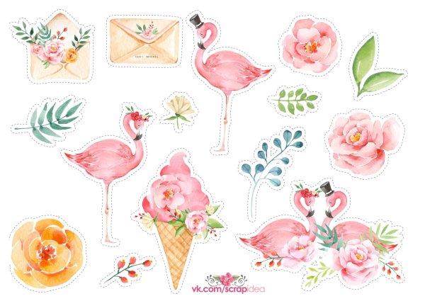 Стилизованные коты мультяшные