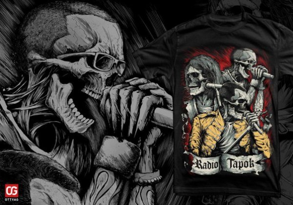 Футболка радио тапок