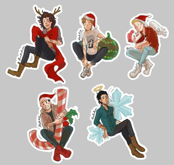 Наклейки надписи