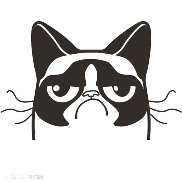 Наклейки черно белые