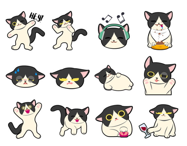 Стикеры котята