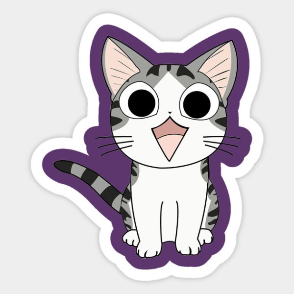 Кат ши Стикеры