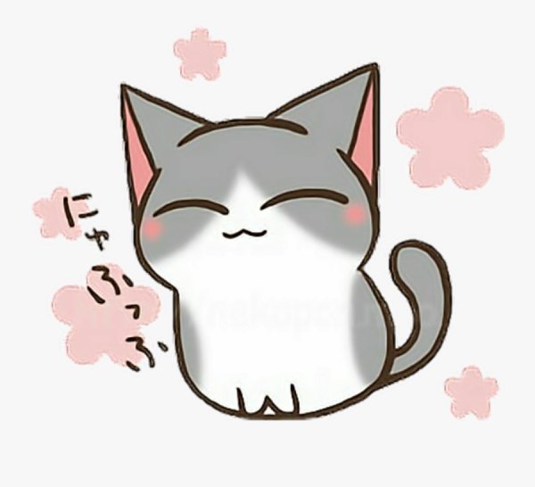 Корейские котики мультяшные