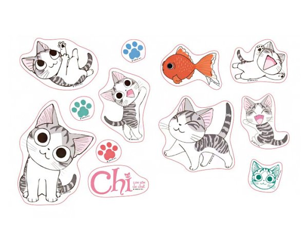 Котик Чии Стикеры
