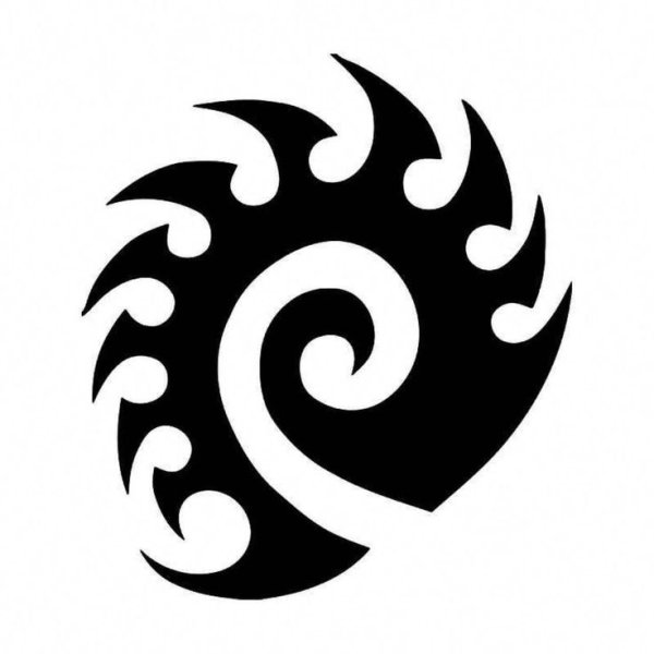 Значок зергов старкрафт