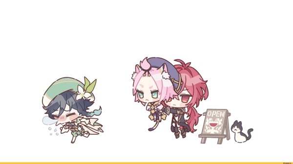 Диона Genshin Impact Art